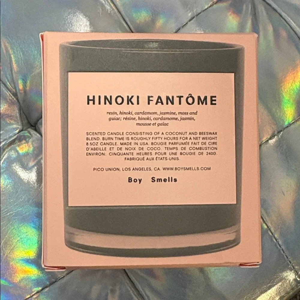 NEW in box Boy Smells Hinoki Fantôme Scented Candle✨ - Picture 4 of 7
